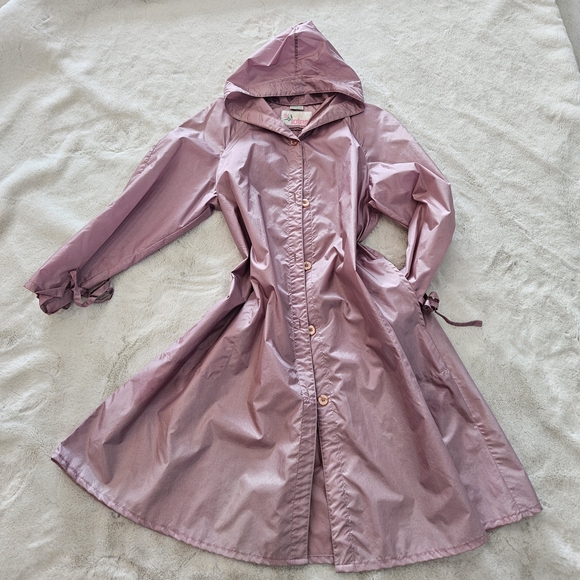 Totes Women's Mauve Trench Coat - Picture 1 of 5